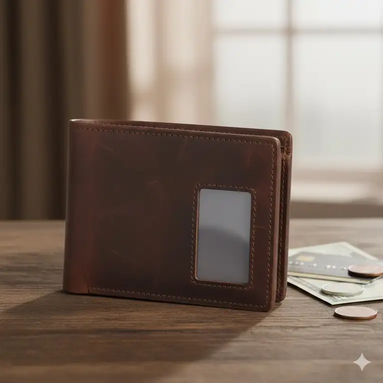 7 Best Leather Bifold Wallet with ID Window 2025