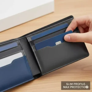These slim debit card sleeves add minimal bulk, fitting easily into any standard wallet or purse.