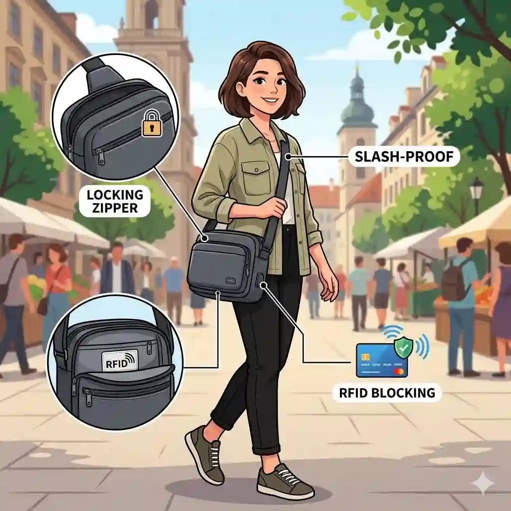 5 Top Rated Picks: The Best Anti Theft Crossbody Bag for 2026